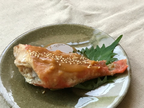 赤魚の味噌焼き